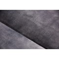 Luxusn&aacute; chesterfield trojmiestna sedačka Modern Barock v tmavosivej farbe so zamatov&yacute;m poťahom 240 cm