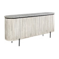 Modern&aacute; art deco jed&aacute;lensk&aacute; zostava Marmolla Gris v čiernej a sivej farbe s mramorom a zamatov&yacute;m čal&uacute;nen&iacute;m