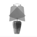 Glamour stoln&aacute; lampa Caillou v odtieňoch fuksiovej a ružovej so zlat&yacute;m detailom a organick&yacute;m dizajnom kameňov 59 cm