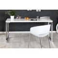 Luxusn&yacute; elegantn&yacute; p&iacute;sac&iacute; st&ocirc;l White Desk biely
