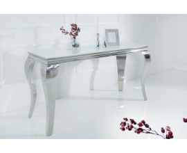 Luxusn&aacute; konzola Modern Barock 140cm biela