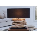 Dizajnov&aacute; stoln&aacute; lampa Riverine II čierna
