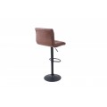 Dizajnov&aacute; barov&aacute; stolička Modena 95-115cm vintage brown