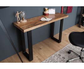 Dizajnov&aacute; industri&aacute;lna konzola z mas&iacute;vu Iron Craft 115cm
