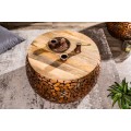 Extravagantn&yacute; set dvoch konferenčn&yacute;ch stol&iacute;kov Riverstone meď