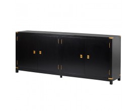 Art-deco luxusn&yacute; pr&iacute;born&iacute;k Wielton Oro 200 cm čierny