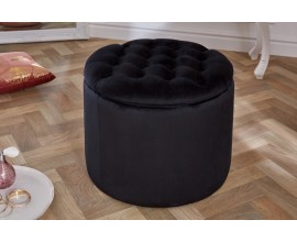 Modern&aacute; taburetka Modern Barock čierna 50cm