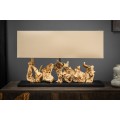 &Scaron;t&yacute;lov&aacute; a dizajnov&aacute; &scaron;irok&aacute; stoln&aacute; lampa Alaska 54cm