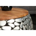 Extravagantn&yacute; set dvoch konferenčn&yacute;ch stol&iacute;kov Riverstone strieborn&aacute;