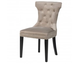 Luxusn&aacute; chesterfield jed&aacute;lensk&aacute; stolička Kilbride II 91cm siv&aacute;