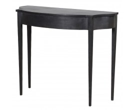 Jedinečn&aacute; čierna konzola Taboada 90cm