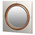 Nástenné zrkadlo Spera Quadrata v art-deco štýle so štvorcovým rámom