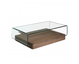 Modern&yacute; konferenčn&yacute; stol&iacute;k Vita Naturale sklenen&yacute; 120cm