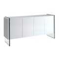 Luxusn&yacute; pr&iacute;born&iacute;k Forma Moderna so sklenen&yacute;mi bočnicami modern&yacute; 170cm
