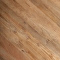 Luxusn&yacute; modern&yacute; konferenčn&yacute; stol&iacute;k Malen vo vidieckom &scaron;t&yacute;le z mas&iacute;vneho dreva v hnedej farbe s ov&aacute;lnou podstavou 150 cm