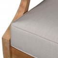 Luxusn&eacute; z&aacute;hradn&eacute; kreslo Woodhaven s prehnut&yacute;mi opierkami na ruky a čal&uacute;nen&yacute;mi vank&uacute;&scaron;mi 78 cm hned&aacute; b&eacute;žov&aacute;