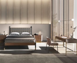 Luxusn&aacute; modern&aacute; sp&aacute;lňov&aacute; zostava Forma Moderna v zemit&yacute;ch odtieňoch hnedej a b&eacute;žovej  so zlat&yacute;m metalick&yacute;m akcentom