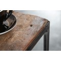 Industri&aacute;lny pr&iacute;ručn&yacute; stol&iacute;k Cobra 40cm z teakov&eacute;ho dreva