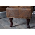Luxusn&aacute; taburetka Chesterfield Antik Look
