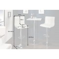 Barov&aacute; stolička Modena 90-115 cm biela