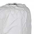 Modern&aacute; vysok&aacute; biela porcel&aacute;nov&aacute; v&aacute;za Crumple s efektom pokrčen&eacute;ho papiera 56 cm
