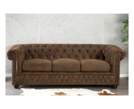 Kolekcia Chesterfield sedačiek a kresiel ANTIK