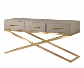 Kolekcia luxusn&eacute;ho art-deco n&aacute;bytku Faux Shagreen